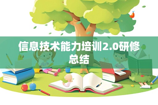 信息技术能力培训2.0研修总结