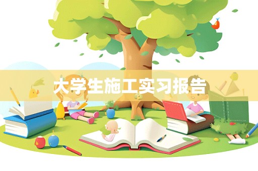 大学生施工实习报告