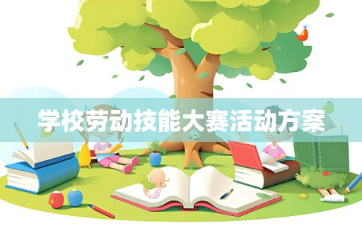 学校劳动技能大赛活动方案