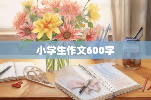 小学生作文600字