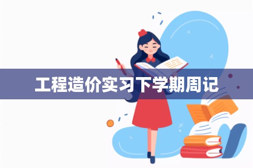 工程造价实习下学期周记