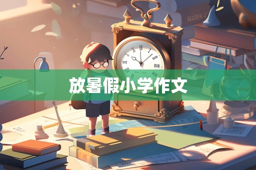 放暑假小学作文