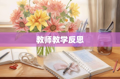 教师教学反思