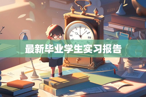 最新毕业学生实习报告