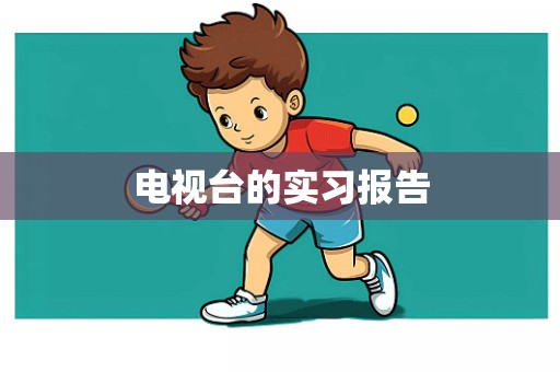 电视台的实习报告