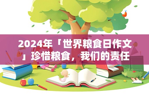 2024年「世界粮食日作文」珍惜粮食，我们的责任