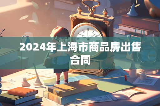 2024年上海市商品房出售合同