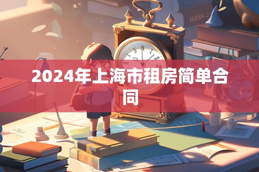 2024年上海市租房简单合同