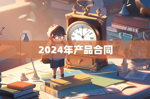 2024年产品合同