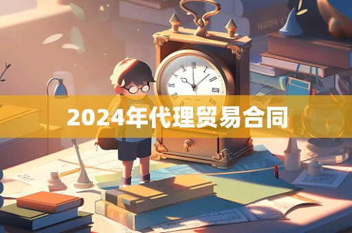 2024年代理贸易合同