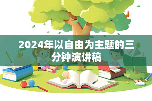 2024年以自由为主题的三分钟演讲稿