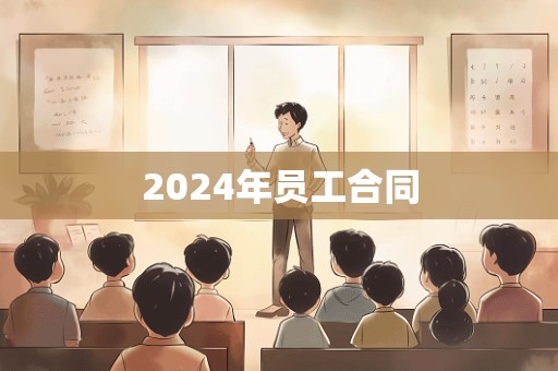 2024年员工合同