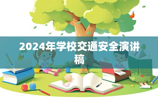 2024年学校交通安全演讲稿