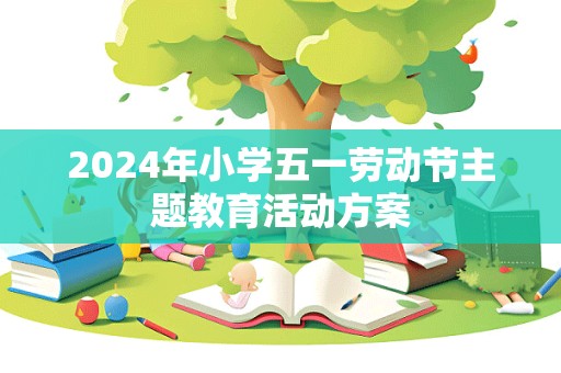 2024年小学五一劳动节主题教育活动方案