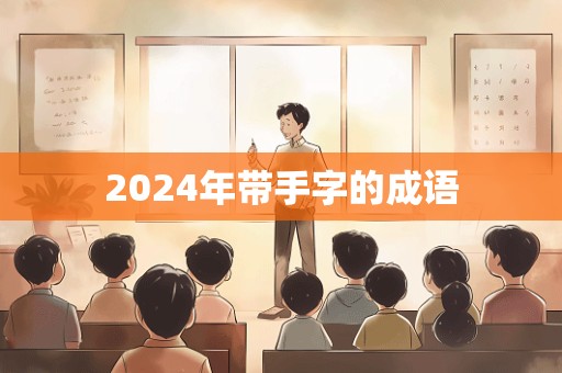 2024年带手字的成语