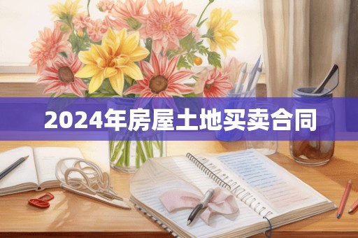 2024年房屋土地买卖合同