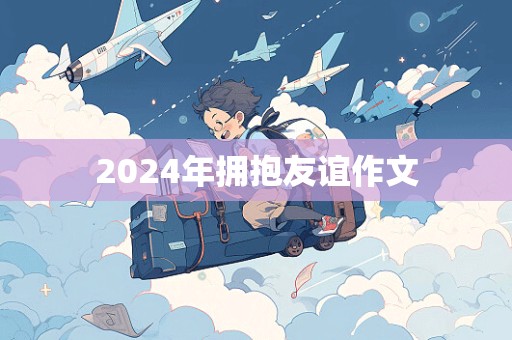 2024年拥抱友谊作文