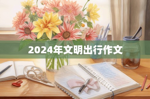 2024年文明出行作文