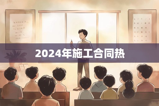 2024年施工合同热