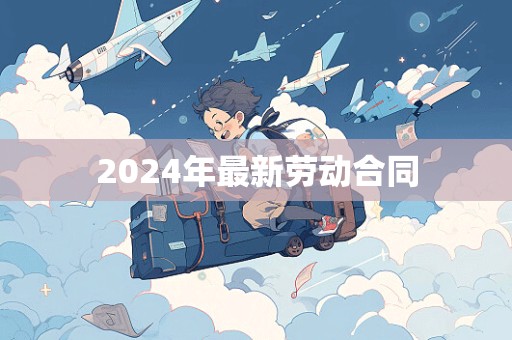 2024年最新劳动合同