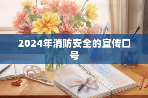 2024年消防安全的宣传口号