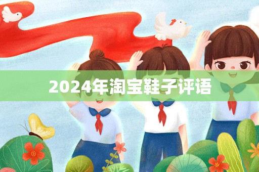 2024年淘宝鞋子评语