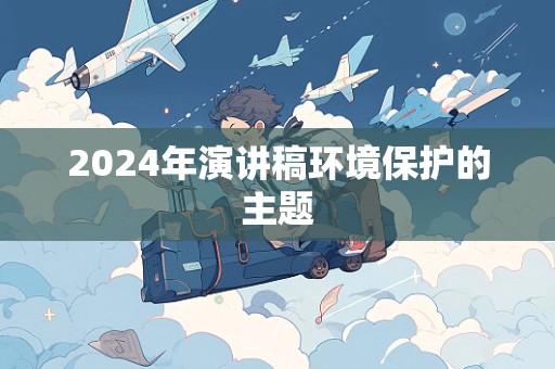 2024年演讲稿环境保护的主题