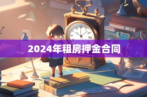 2024年租房押金合同