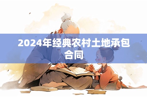 2024年经典农村土地承包合同