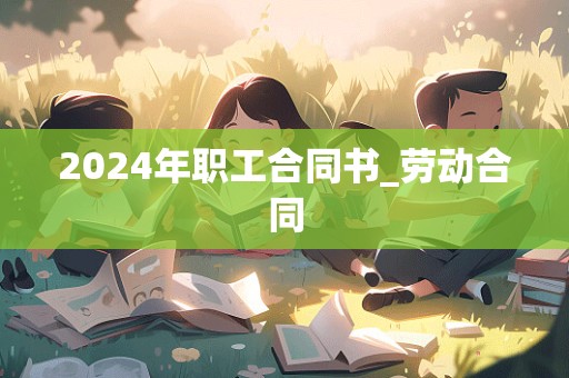 2024年职工合同书_劳动合同