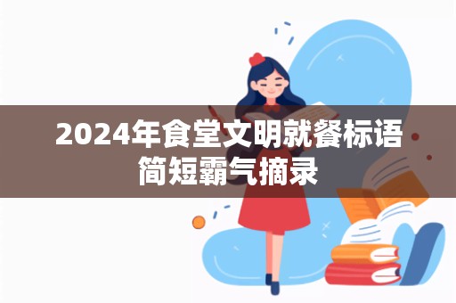 2024年食堂文明就餐标语简短霸气摘录