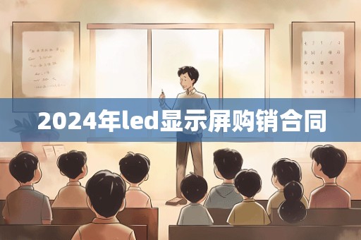 2024年led显示屏购销合同